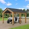 Sunjoy 13 ft. x 11 ft. Hanover Cedar Wood Carport A110000920 - alternate 2