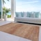 Homeroots 9' X 12' Copper Striped Washable Indoor Outdoor Area Rug 608465 - alternate 4