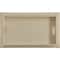 Homeroots 30in Antiqued White Wood Rolling Bar Cart 286343 - alternate 4