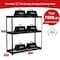 Shuntong Atlas 3-Tier 77 in.W x 24 in.D x 72 in.H 7500 lbs Heavy Duty Steel Shelving, Dark grey 7304K-3 - alternate 2