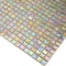 Apollo Tile Skosh 11.6in x 11.6in Glossy Yellowish Gray Glass Mosaic Wall and Floor Tile 18.69 sqft/case, 20PK APLNB88GR722A - alternate 4