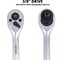 Neiko 0.375 in Drive 100-Tooth Reversible Oval Head Ratchet Wrench, 8 in Handle Length 03116A - alternate 3