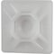 Dottie L.H. Dottie 1'' X 1'' Natural Cable Tie Mounting Base, 100PK DT100S - alternate 1