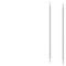 Siemens ALPHA 160/400 DIN longitudinal stays for mounting of assembly kits H = 8GK4851-7KK00 - alternate 1