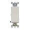 Leviton Decora Plus Rocker SP 15A Light Almond 5691-2T - alternate 2