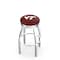 Holland Bar Stool Co 30" Chrome Virginia Tech Swivel Bar Stool, Accent Ring L8C3C30VATech - alternate 1