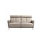 Homeroots 73" Light Gray Leather Reclining USB Sofa 719571 - alternate 1