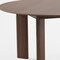 Homeroots 59" Brown Solid Wood Round Top Dining Table 712864 - alternate 2