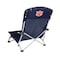 Picnic Time Family Of Brands NCAA Auburn Tigers Tranquility Beach Chair with Carry Bag Low Lawn Chair 792-00-138-044-0 - alternate 1