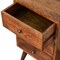 Homeroots 24" Brown Solid Wood Two Drawer Nightstand 701731 - alternate 4