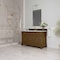 James Martin Vanities Brookfield 60 in. Single Vanity, Honey Oak w/3 CM Carrara White Marble Top 547-V60S-HNO-3CAR - alternate 3