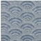 Homeroots 5' X 8' Denim Blue Navy Blue And Ivory Geometric Washable Indoor Outdoor Area Rug 615195 - alternate 3