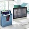 Acrimet Vertical Triple File Folder Holder Organizer, File Sorter (Plastic) (Solid Blue Color) 864.AO - alternate 3
