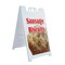 Signmission Sausage Biscuits, A-Frame & 2 Decals Installed, Heavy-Duty Plastic Frame SBHD-D-2436-Sausage Biscuits - alternate 1
