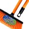 Powerclean Straight Broom with 4ft. Wood Handle, Orange and Black SBE01 - alternate 2