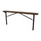 Leisure Craft Bench w/o Back, Ingroud Mount, 8ft., Brown B8XPIG-BROWN - alternate 1