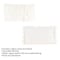 Lavish Home 12x20 Plush Lumbar Faux Fur Pillows 2-Pack Decorative Pillow Insert and Shag Cover Set, White SH-BUND163 - alternate 2