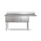 Koolmore 75 in. Three Compartment Commercial Sink Bowl Size 18x18x14 Stainless-Steel with Right Drainboard KM-SC181814-18R3 - alternate 2