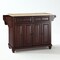 Crosley Cambridge Wood Top Full Size Kitchen Island/Cart KF30001DMA - alternate 1