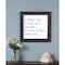 Homeroots Black And White I Cant Say I Love You Enough Black Framed Print Wall Art 569563 - alternate 4