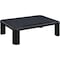 Lorell Lorell Height-Adjustable Monitor Riser - 4" Height x 19.75" Width - Desktop - Black 99991 - alternate 6