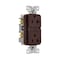 Eaton Wiring Devices Eaton GFCI Receptacle, 125 V, 20 A, NEMA: NEMA 5-20R, Back, Side Wiring, Brown GF20B - alternate 3