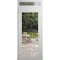 Vdomdoors Front Exterior Prehung Metal-Plastic Door Clear Glass / MANUX 8666 White Silk / Office Commercial a MANUX8666EXD-WS-W30xH80+12-RH-I - alternate 1
