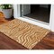 Homeroots 3' X 5' Copper And Tan Animal Print Washable Indoor Outdoor Area Rug 600642 - alternate 1