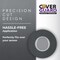Coverguard CGM Overpatch, Dexcom G7, Stelo, Black Center-Cut, Waterproof, Anti-Fray, Sensor Protection, 25PK 101-200B - alternate 3