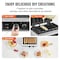 Vevor Commercial Waffle Maker Round Waffle Iron Baker Machine Non-Stick 1230W XC-HF-1 - alternate 4