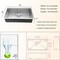 Wrightmaster 33 in. Undermount 16-Gauge Single Bowl Stainless Steel Workstation Kitchen Sink with Cutting Board ZOR-US331910R1 - alternate 2
