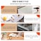 Vevor 96X42 Inch Plastic Table Pad Thick Crystal Clear Table Cover Protector Rectangular PVC Tablecloth F08520-107248T - alternate 4