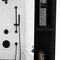 Homeroots 18" Black Wood Floating Single Door Bathroom Vanity And Medicine Cabinet 543571 - alternate 3