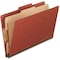 Pendaflex FOLDER, CLASSF, LGL, 1DIV, RED, 10PK 2157R - alternate 1