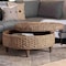 Bali & Pari Bailey Handwoven Seagrass Storage Ottoman, Round 259-14254-ZORO - alternate 7