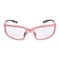 Crossfire Safety Glasses, Clear Lens, Pearl Pink Frame, Full-Frame, Yes, 1 PR 2254 - alternate 3