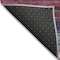 Homeroots 10' X 14' Lavender Blush And Blue Striped Washable Indoor Outdoor Area Rug 614814 - alternate 2