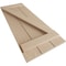 Ekena Millwork Rustic Three Board Joined Board-n-Batten Sandblasted Faux Wood Shutters w/Z-Board, 16 1/2W x 76H, PR SHUBJZ16X76SDPR - alternate 9