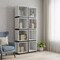 Homeroots 71" White Wood Eight Tier Cube Bookcase 333364 - alternate 2