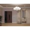 Vdomdoors Front Exterior Prehung Steel Door Ronex1277 Brown Sidelight Exterior Window Sidelite Entry Metal RONEX1277EXD-BRW-W36+14xH80-LH-I - alternate 3