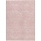 Homeroots 5' X 8' Pink And Ivory Geometric Washable Indoor Outdoor Area Rug 614102 - alternate 5
