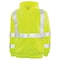 Game Workwear Full Zip Hi-Vis Hoodie, 100% Spun Polyester Fleece, Hi Vis Lime, S 825 - alternate 2