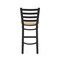 Holland Bar Stool Co 30" Stationary Bar Stool, Black Wrinkle, Nat Maple Seat 40030BWNatMpl - alternate 3