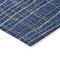 Homeroots 3' X 5' Navy Blue Gray And Brown Striped Washable Indoor Outdoor Area Rug 597409 - alternate 3