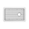 Whitehaus Collection Undermount/Drop-in Fireclay Kitchen Sinks, Stainless Steel Grid Included WHUF3119 - alternate 3