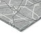 Homeroots 3' X 5' Gray And Ivory Geometric Washable Indoor Outdoor Area Rug 613007 - alternate 5
