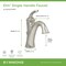 Symmons Elm Single-Hole Single-Handle Bathroom Faucet with Push Pop Drain (1.0 GPM) SLS5512STNPP - alternate 3