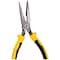 Klein Tools 6 5/8 in J203 Needle Nose Plier, Side Cutter Plastic Dipped Handle J203-6 - alternate 5