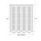 Sartodoors Sliding Closet Double Bi-fold Doors, Felicia 3312 White Silk with Frosted Glass, Sturdy Tracks Mol FELICIA3312DBF-WS-96 x 84 (4* 24x84) - alternate 4
