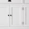 Homeroots Modern Farmhouse Brown And White Buffet Server 388226 - alternate 4